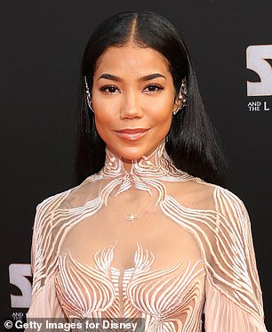 R&B singer Jhene Aiko (pictured) is also a laser fan