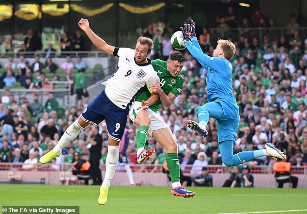 Kane picked up his 99th cap for England during their Nations League victory over Ireland at the weekend