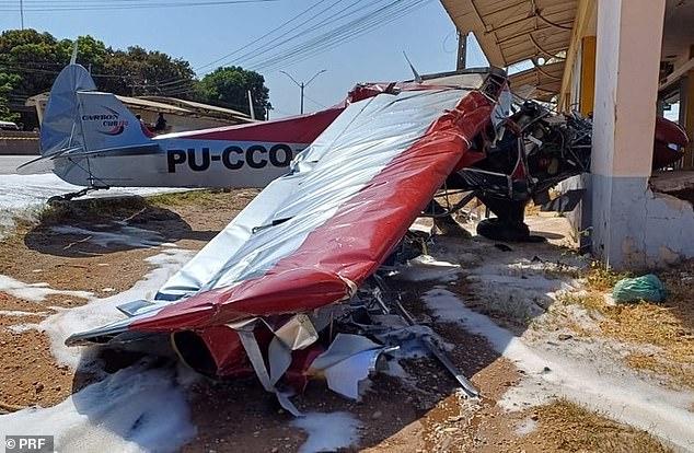 Lay reported engine failure just before he crashed Sunday in the northeastern Brazilian city of Teresina