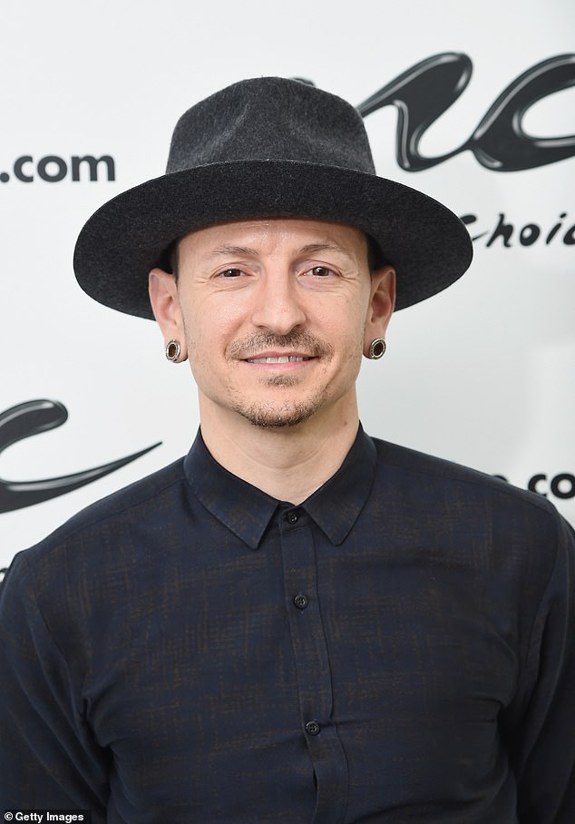 Chester Bennington - who committed suicide on July 20, 2017 at age 41 - was photographed in NYC on February 21, 2017