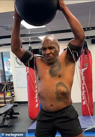 Fans have been raving about Tyson's physique lately