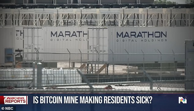 Marathon says they are making modifications to the mine to reduce the noise it produces