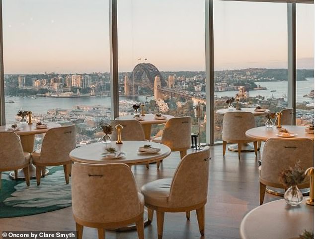 The opulent interiors of this Sydney fine dining hotspot overlook some of the city's best views