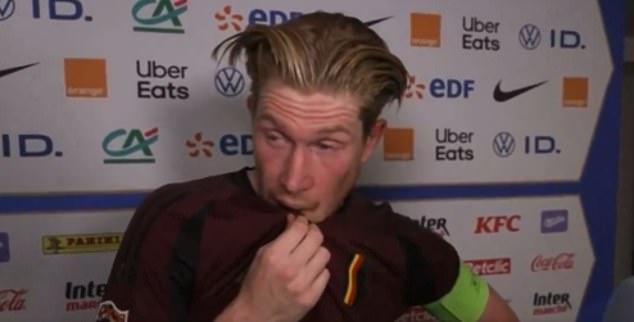 An irritated Belgian captain then went to bat for the media and did not hold back