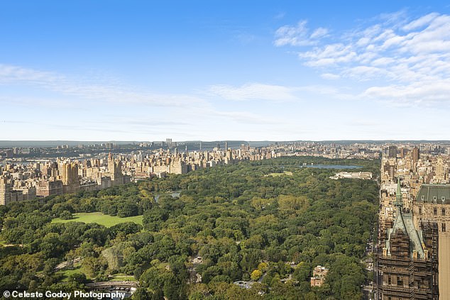 The view of Central Park is unparalleled, with no other skyscrapers blocking the view