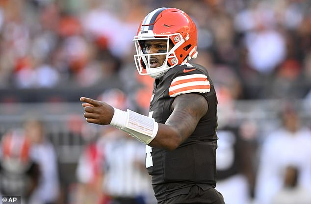 The Browns star player was suspended in 2022 after facing multiple sexual assault lawsuits