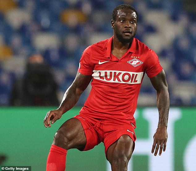 Moses played the last four seasons in the Russian Premier League with Spartak Moscow