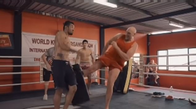 In his latest Instagram post, Fury can be seen showing off his unique take on karate ahead of their highly anticipated rematch on December 2