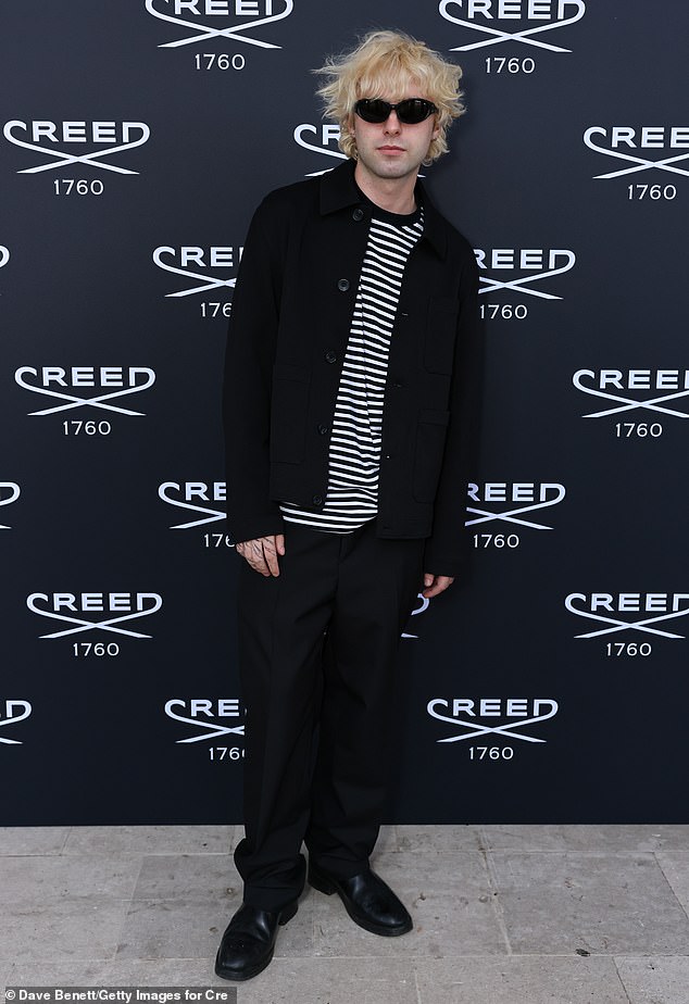 Lennon debuted his blonde locks for the first time last week at House Of Creed's exclusive launch dinner in London, celebrating the new fragrance Amber Universe.