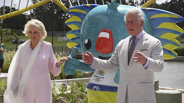 King Charles, then the Prince of Wales, was accompanied by Camilla at the Commonwealth Games on the Gold Coast in 2018