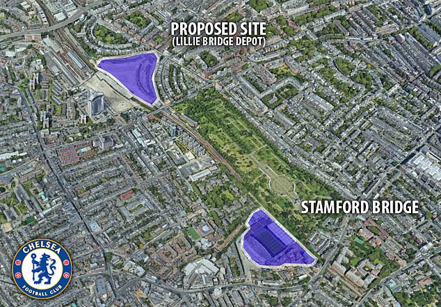 The move between locations is only a mile difference - which could make the option attractive to fans