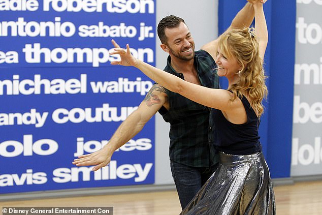 Thompson, 63, was Chigvintsev's partner on season 19 of the ABC reality series in 2014 — finishing in sixth place. The actress said she struggled with the dancer's rigorous training methods as he tried to impress during his first year on the show.