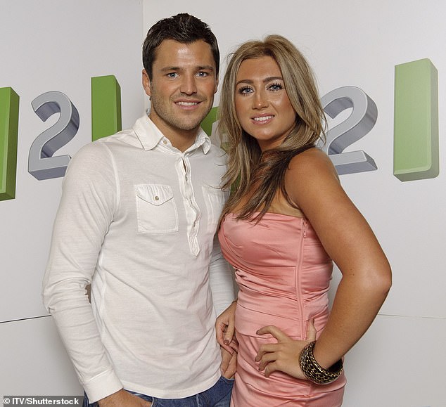 Lauren started dating Mark when they were teenagers, before they found fame on the ITVBe reality series The Only Way Is Essex (pictured in 2010)