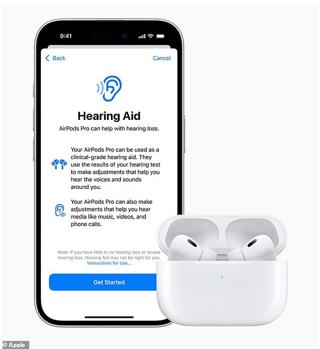 'A clinical-grade hearing aid': Health update coming to AirPods Pro 2, first released in 2022