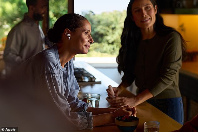 Apple says: 'AirPods Pro add a clinical, over-the-counter hearing aid feature for users with mild to moderate hearing loss'