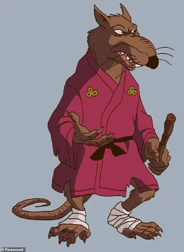 He is best known for his role as the original voice of Master Splinter (pictured above) in the Teenage Mutant Ninja Turtles