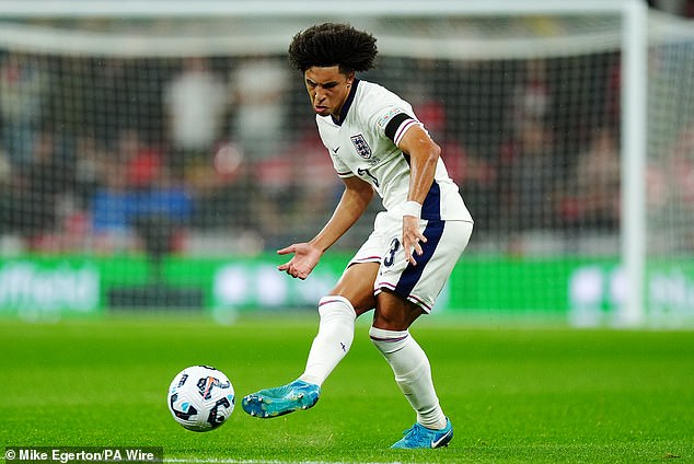 Manchester City youngster Rico Lewis won only his second major English trophy