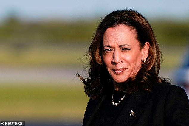 Harris, seen here on Tuesday, and Trump will meet in person for the first time for perhaps their only debate of the US presidential election.