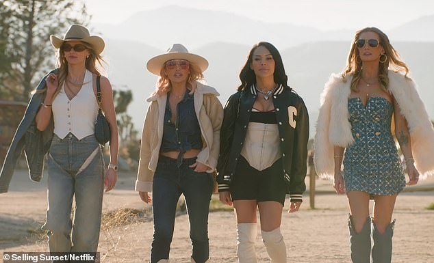 She later took her co-stars Mary Bonnet, Amanza Smith and Nicole Young to Pioneertown in episode five