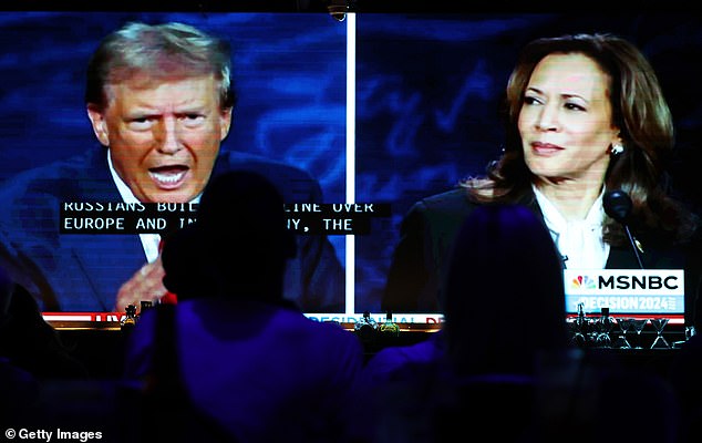 Kamala Harris made good use of Trump's speaking time to convey clear messages through her body language and facial expressions, Ms. James believes