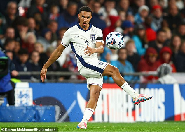 There was further encouragement when Trent Alexander-Arnold showed off his passing range