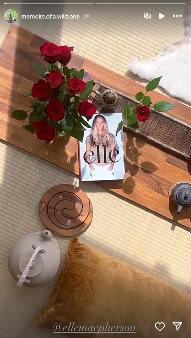 The disgraced celebrity chef and his wife Nicola shared a photo on Instagram on Wednesday of Elle's new book on a table in their home