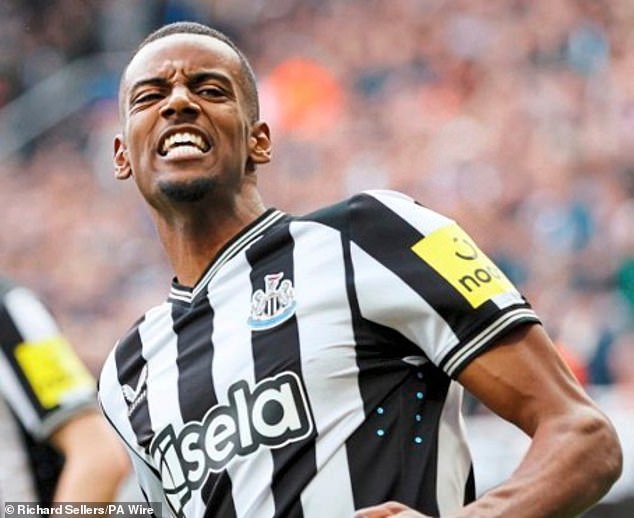 Alexander Isak is Newcastle's most valuable player, costing a buyer £64m-£81m