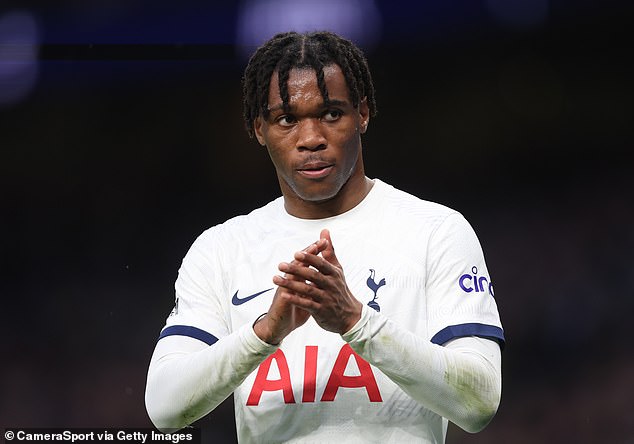 Tottenham fans may be raising eyebrows at their most expensive star... Destiny Udogie