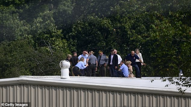 Members of the Task Force on the Attempted Assassination of Donald J. Trump visit the shooting at the Butler Farm Show Grounds