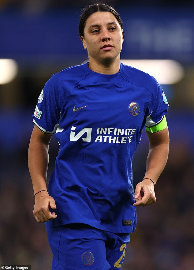 The Chelsea striker tore her anterior cruciate ligament during a training camp in Morocco in early January - and denied rumours she would be back on the pitch for the Blues in October