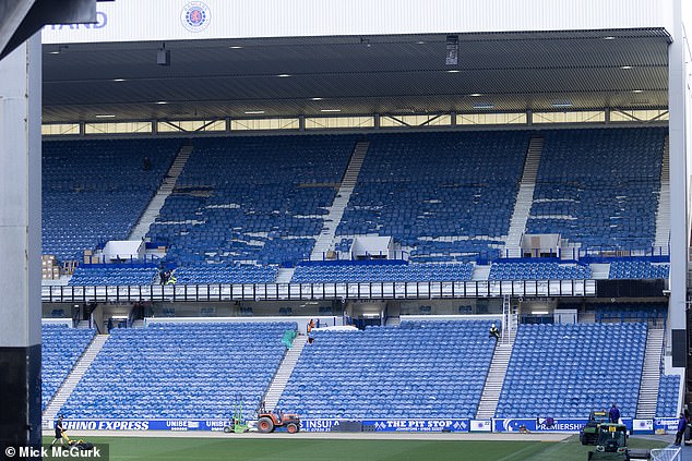 Rangers team expected to return to Ibrox following delays to construction work at Copland Stand