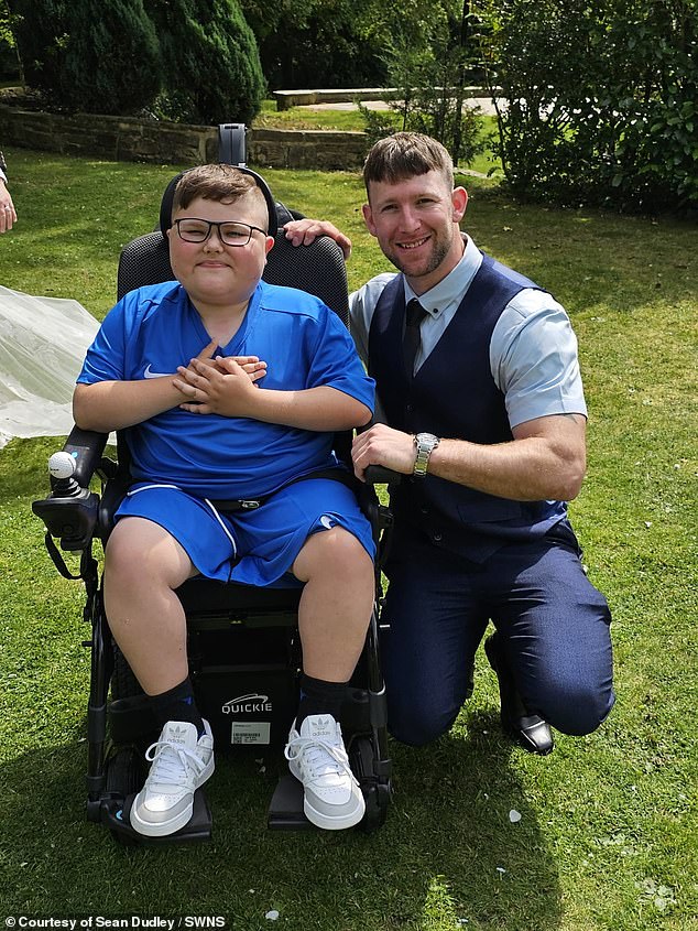 Jayden's stepfather Sean plans to raise £10,000 to fund a once-in-a-lifetime trip for the schoolboy