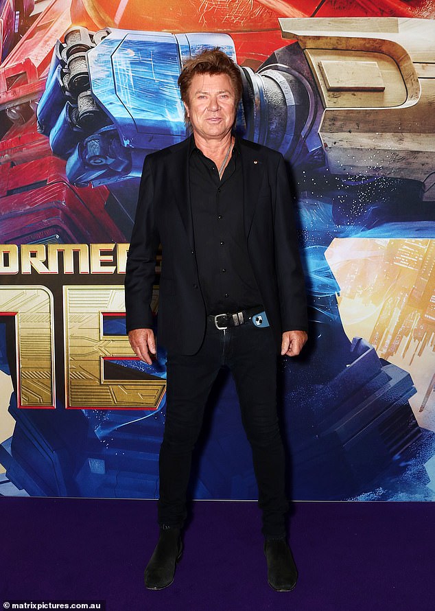 Richard Wilkins also happily posed on the red carpet. The veteran Channel Nine entertainment reporter opted for an all-black look for the evening, consisting of tight jeans, a button-down shirt and a fitted jacket. Pictured