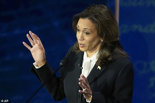 Trump demanded that Vice President Kamala Harris answer whether she supports late-term abortions in the sixth, seventh or eighth month of pregnancy