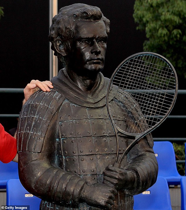 Organizers of the 2011 Shanghai Rolex Masters tournament have immortalized him in terracotta