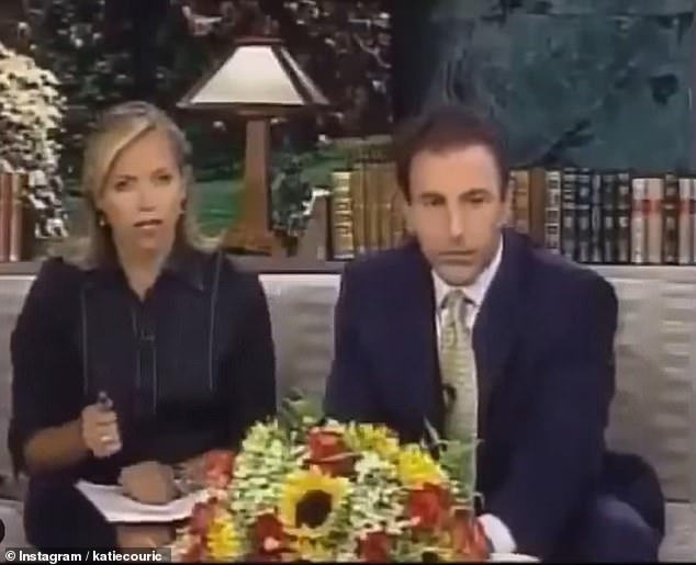 The 67-year-old celebrity journalist shared a clip of her 9/11 news coverage with disgraced former Today show co-host Matt Lauer on Instagram