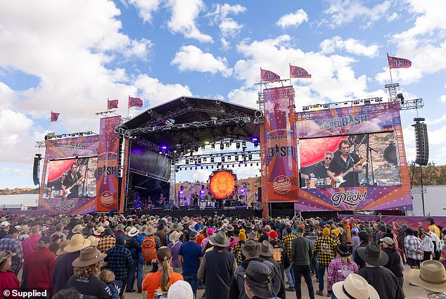 This year thousands of revellers descended on the outback for the world's most remote music festival