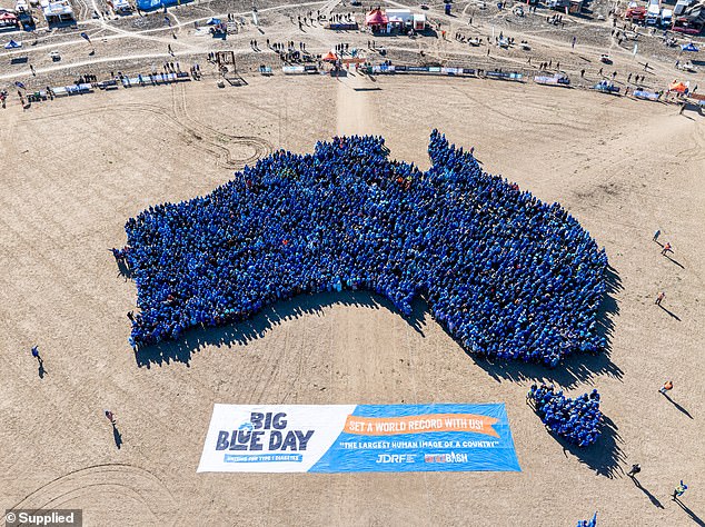 During last year's festival, 5,467 people broke the world record for the largest human representation of a country when they came together to create the shape of Australia from above