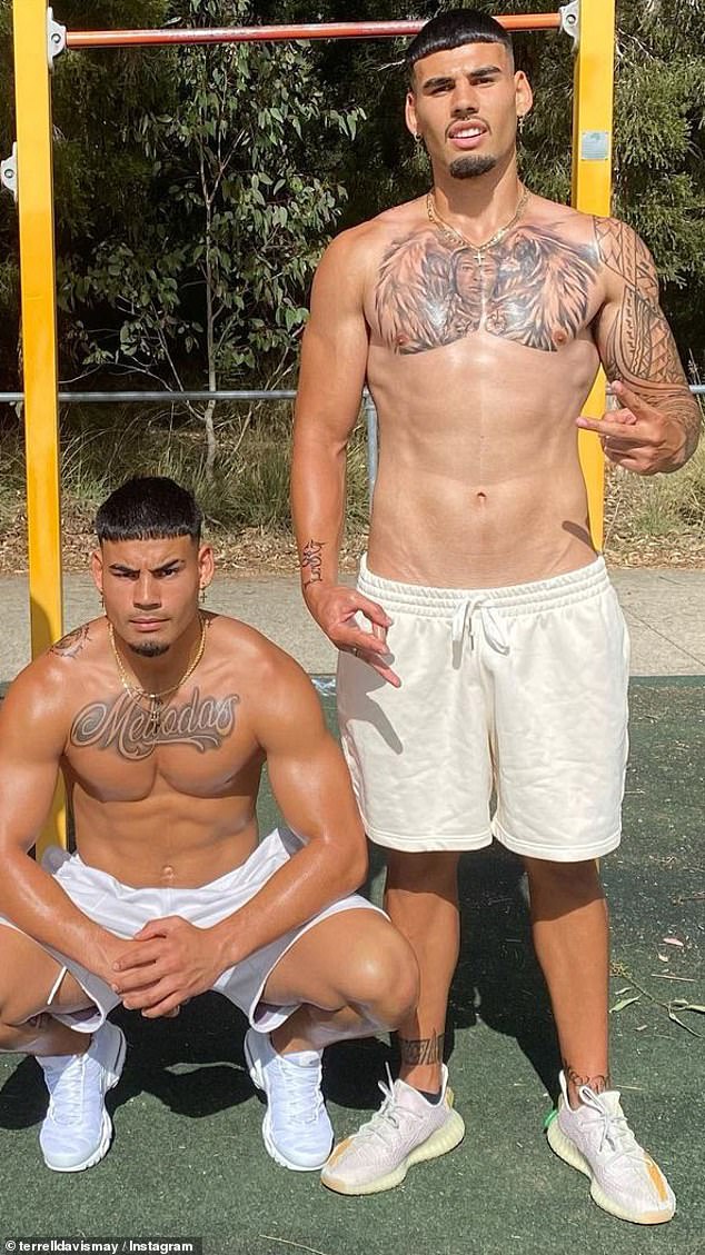 The prop (pictured right, with brother Taylan, left) also confirmed that one of the main reasons he took up the sport as a young boy was to give his life direction and potentially avoid ending up in prison like many of his friends from Mt Druitt in Sydney's west.