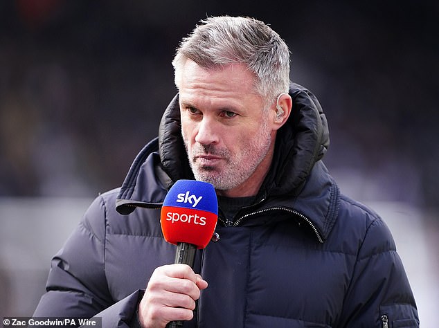 Jamie Carragher (pictured) suggested Liverpool fans could turn on the defender if he leaves the club