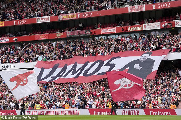 He is hugely popular with fans and has helped change the atmosphere at the Emirates Stadium