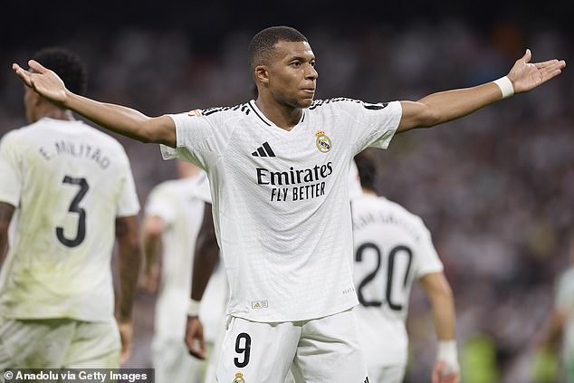 Mbappe left the French club in September to join Real Madrid after seven years in Paris