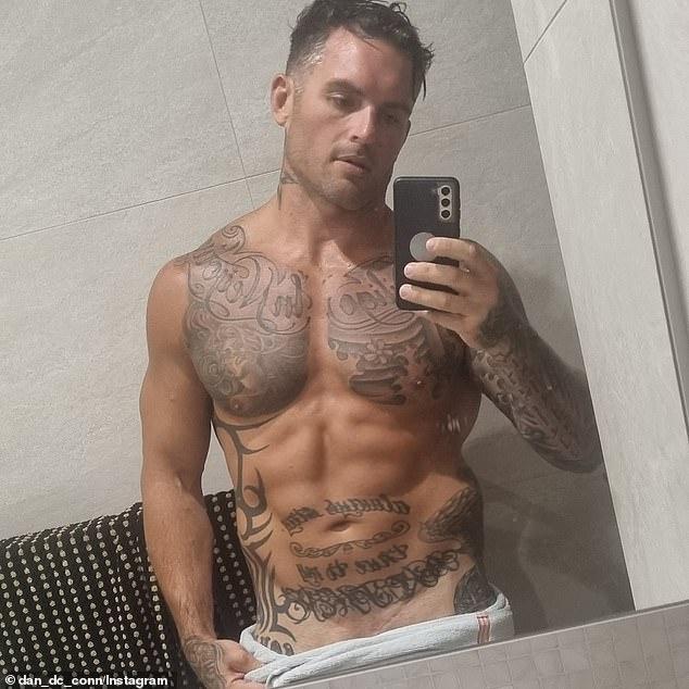 Conn's profile regularly features videos and photos of the former footballer in very racy poses. He gives daily teasers to his fans and has amassed a considerable following on the site, with over 15,000 likes from viewers