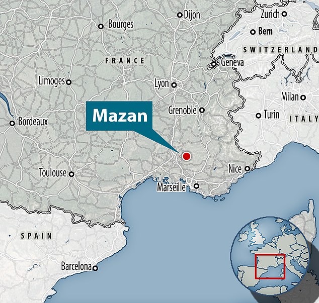 The abuse took place in the town of Mazan, in the south of France, and was only discovered after the man was caught slipping women into a local supermarket – leading to officers searching his home