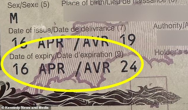 A mistake regarding the passport expiry date meant the family missed out on their £6,000 holiday