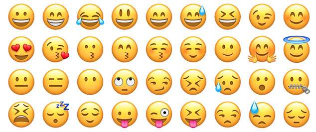 Emoji were first used by Japanese mobile phone companies in the late 1990s to express an emotion, concept or message in a simple, graphic way. Now Twitter feeds, text messages and Facebook posts are full of them