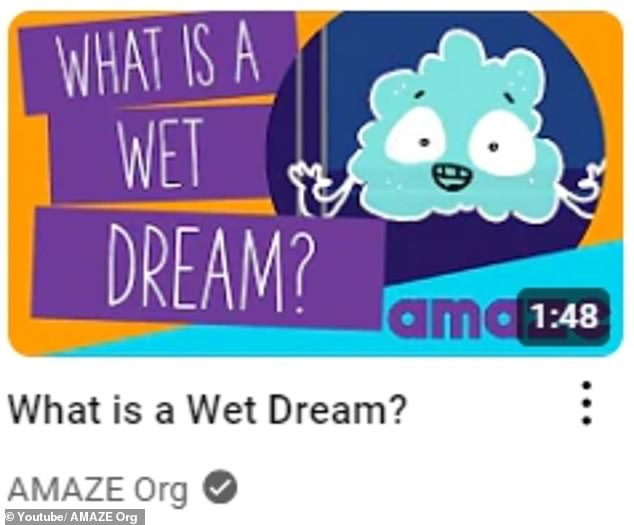 AMAZE is an online resource that creates YouTube videos using animated characters to discuss sex, masturbation, pornography, and the 