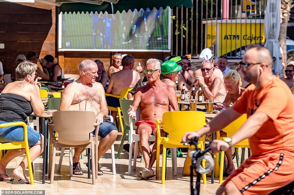 Benidorm is also known as a top destination for the older crowd