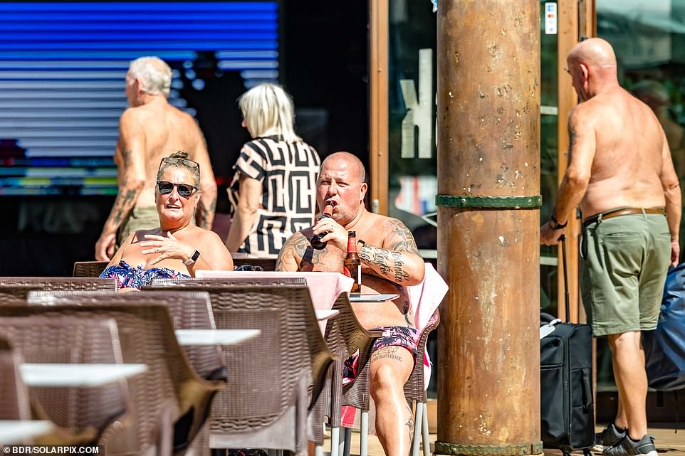 Brits bring their hard-earned cash to spend on food and drink in Benidorm