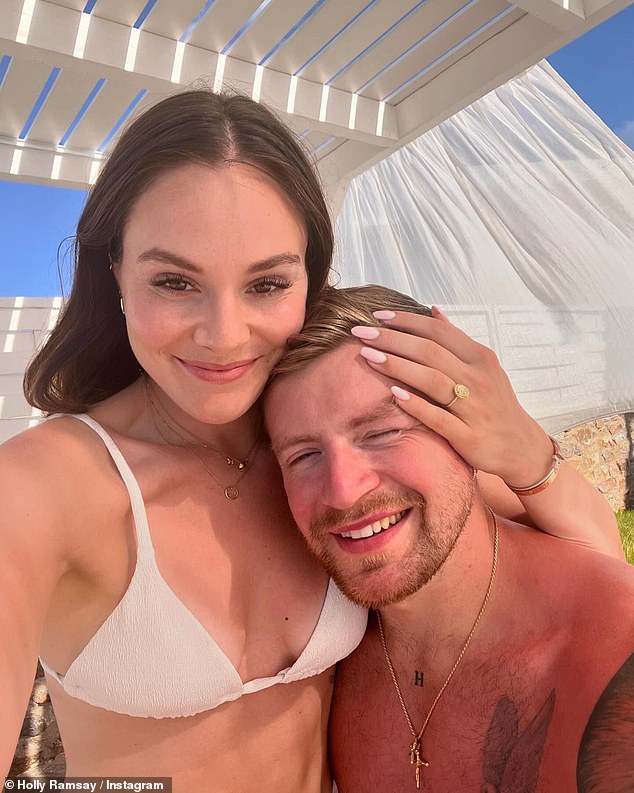 The 29-year-old British Olympic swimmer announced his engagement to Holly, the 24-year-old daughter of Gordon Ramsay, on Thursday